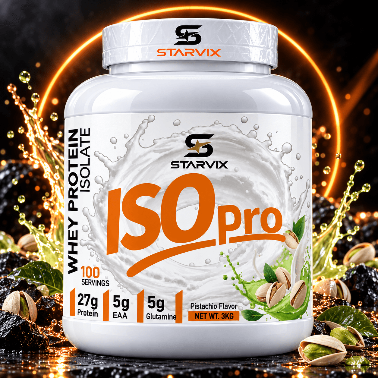 Starvix ISO Pro, 3 kg, Pistachio